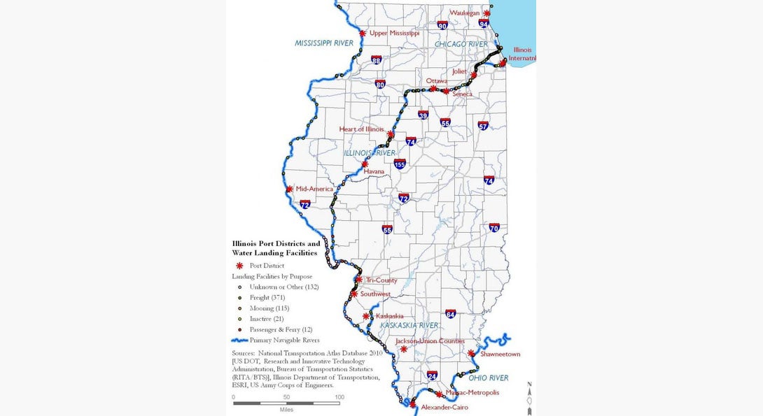 Illinois maritime transportation system