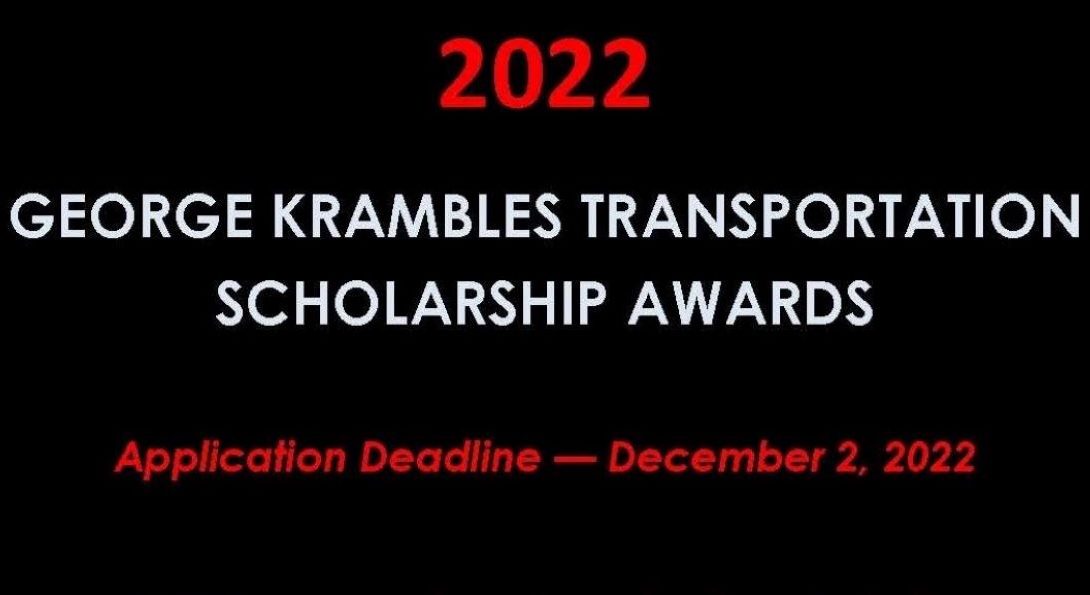 Transportation scholarship administered by UTC