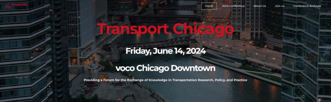 Annual day long conference to address current transportation ideas and developments across metropolitan Chicago