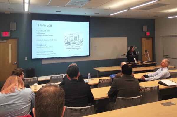 UTC researchers delivered three presentations at 65th TR Forum April 5 and 6, 2024