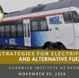 In person event where Chicago-area transportation leaders discuss their carbon-reduction strategies.